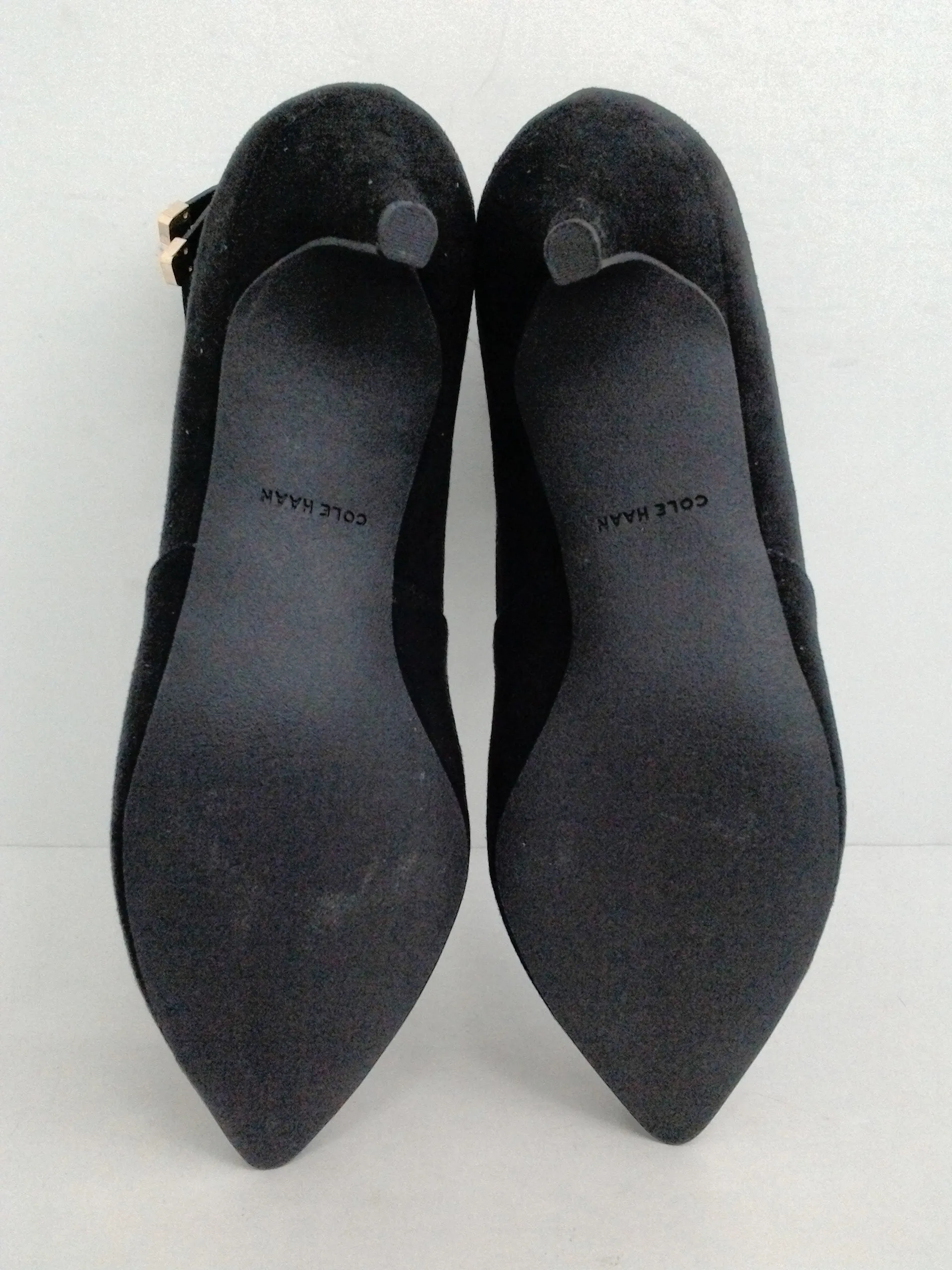 Cole Haan Women's Black Suede Booties Size 9 M