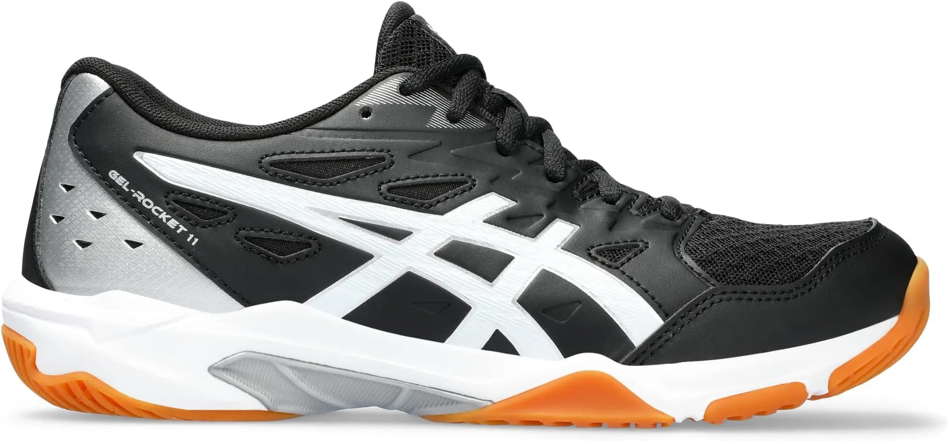 GEL-Rocket 11 Volleyball Shoe ASICS, Black/Pure Silver