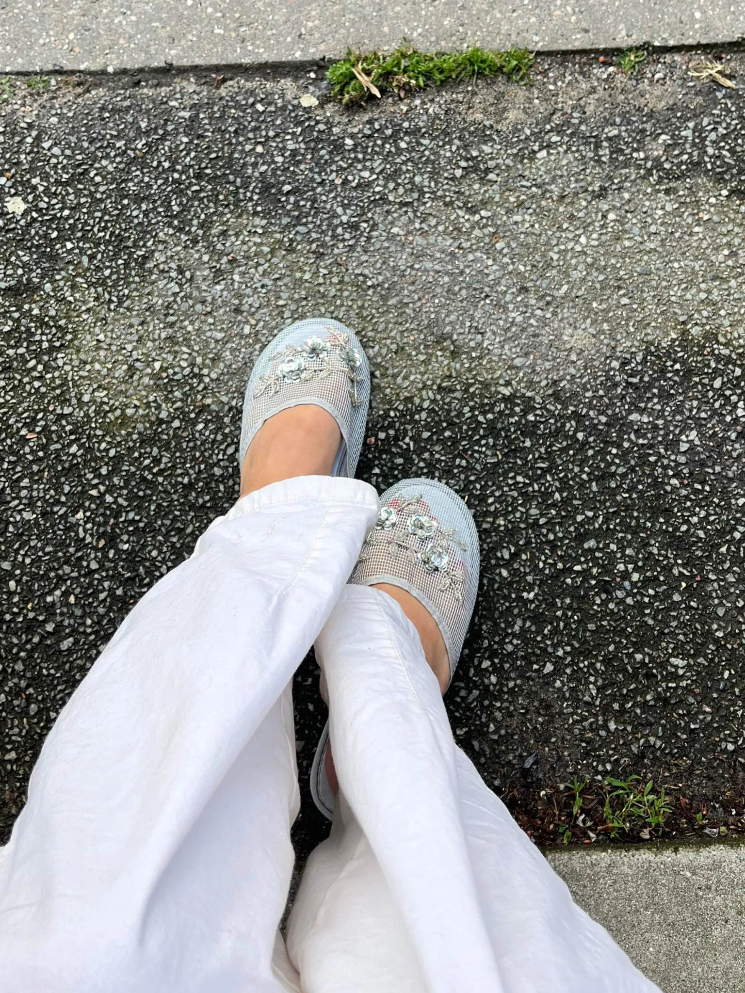 Y2K SANDAL - SILVER
